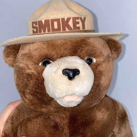 Vintage J.J. WIND INC. Limited Edition Smokey The Bear Large Stuffed Plush - Picture 16 of 17
